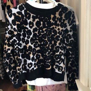 Top Shop Leopard Sweater